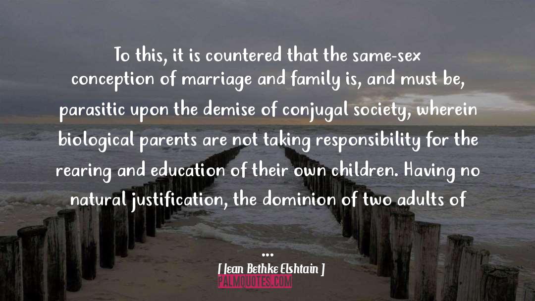 Joint Custody quotes by Jean Bethke Elshtain