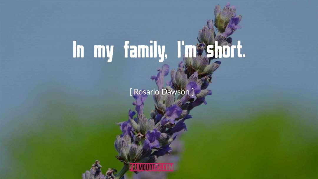 Joint Family quotes by Rosario Dawson