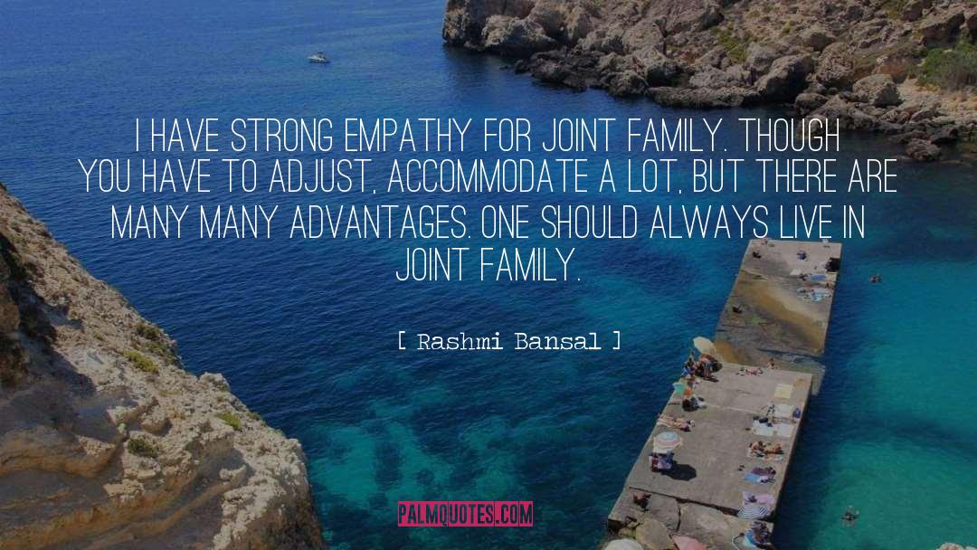 Joint Family quotes by Rashmi Bansal