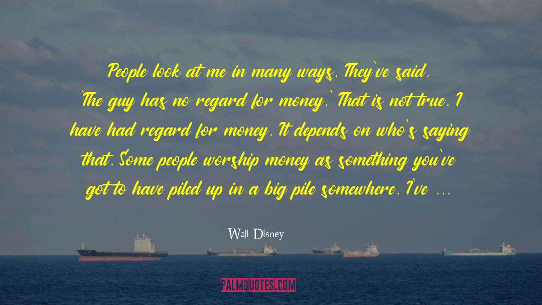 Joint Stock Company quotes by Walt Disney