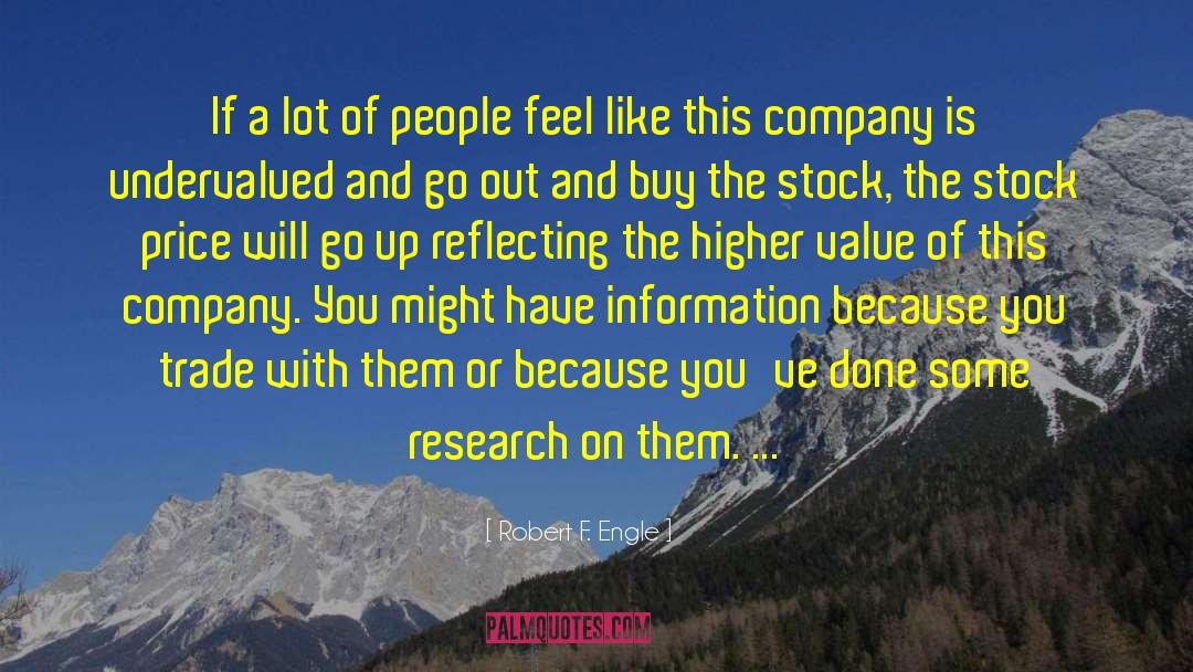 Joint Stock Company quotes by Robert F. Engle