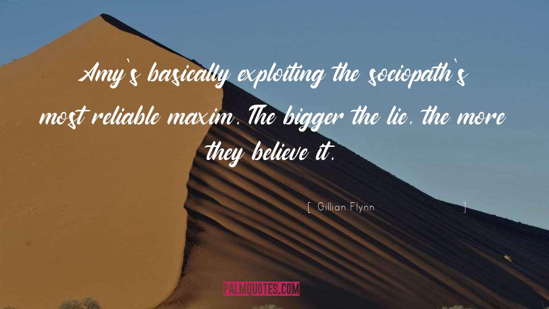 Joke Lie quotes by Gillian Flynn