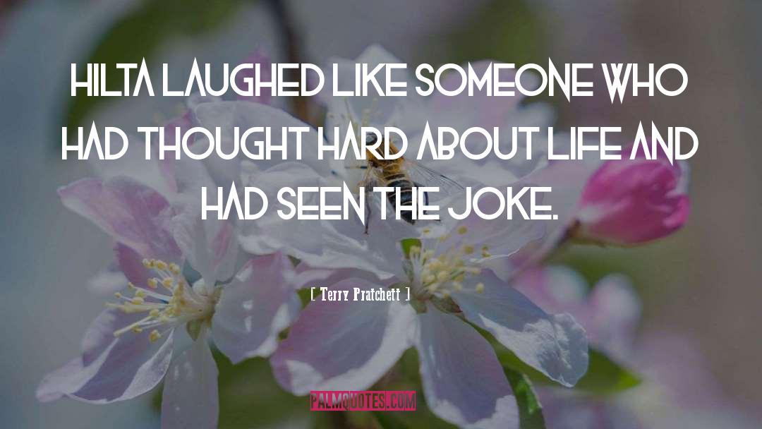 Joke Lie quotes by Terry Pratchett