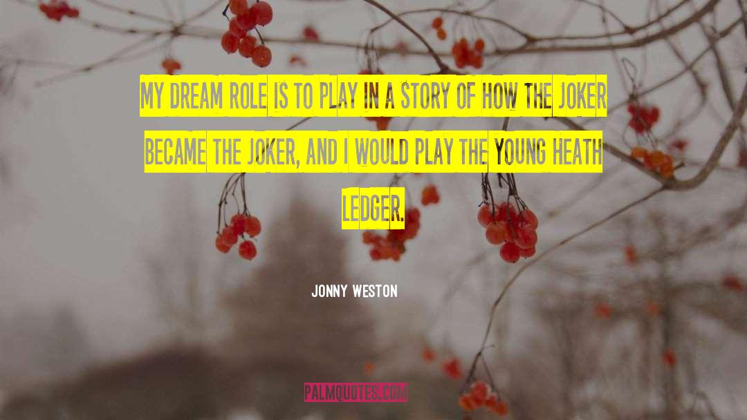 Joker quotes by Jonny Weston