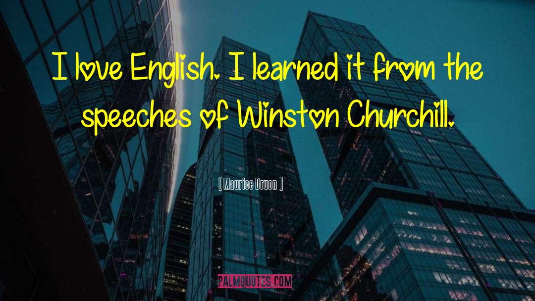 Jokes English quotes by Maurice Druon