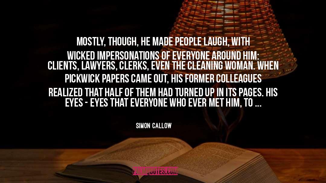 Joking Around quotes by Simon Callow