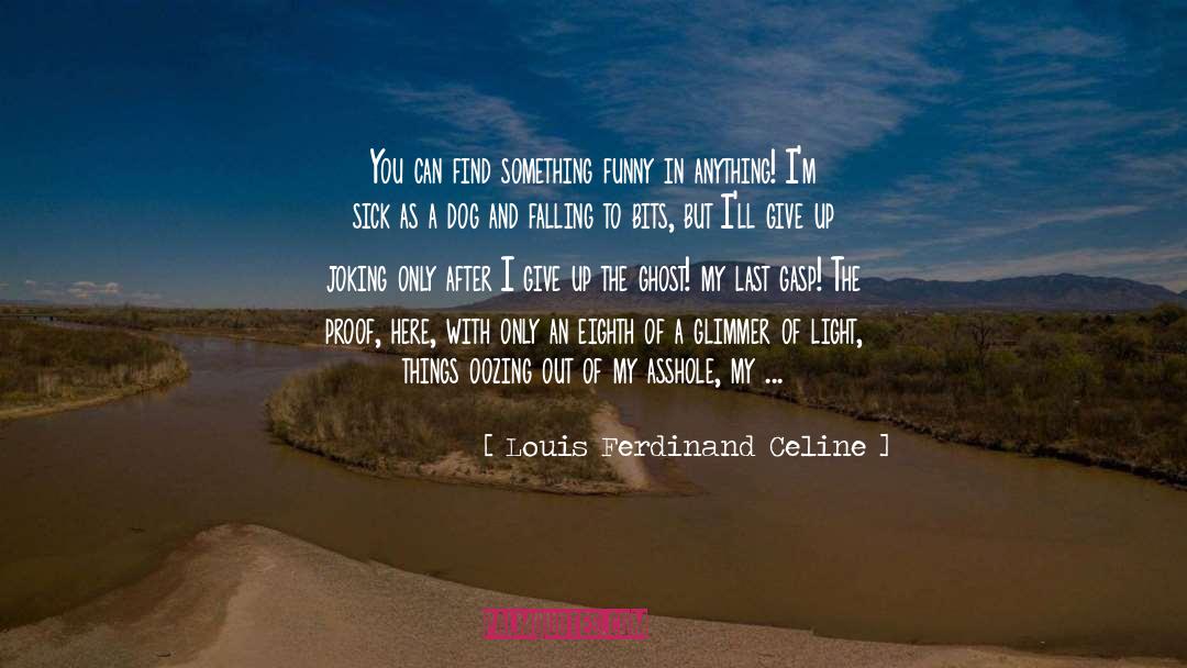 Joking quotes by Louis Ferdinand Celine