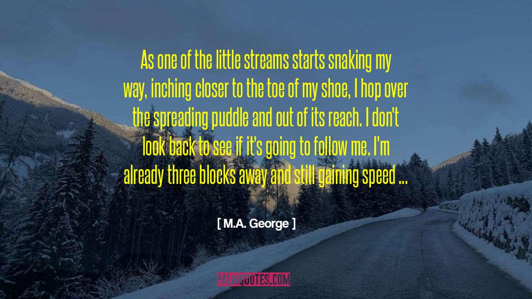 Jolt quotes by M.A. George