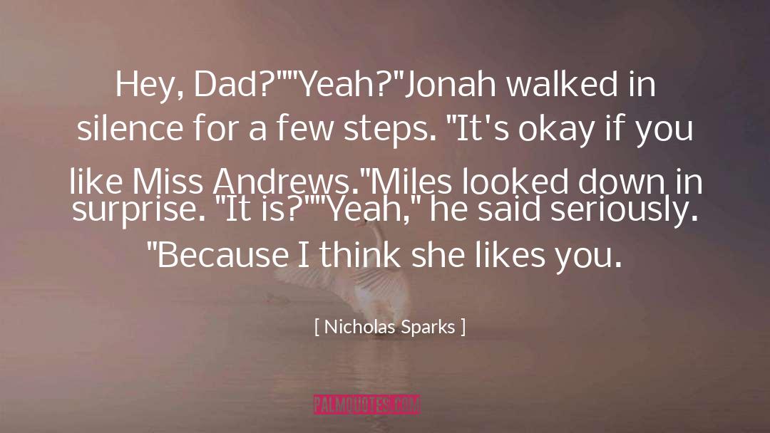 Jonah Wizard quotes by Nicholas Sparks