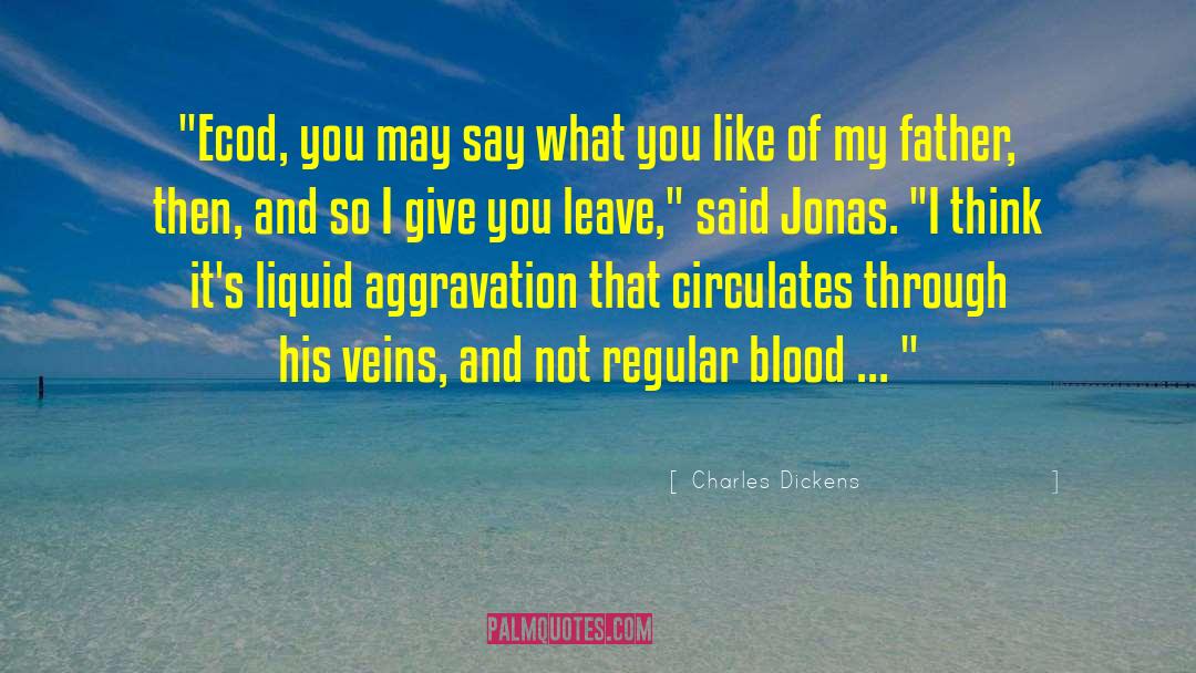 Jonas quotes by Charles Dickens