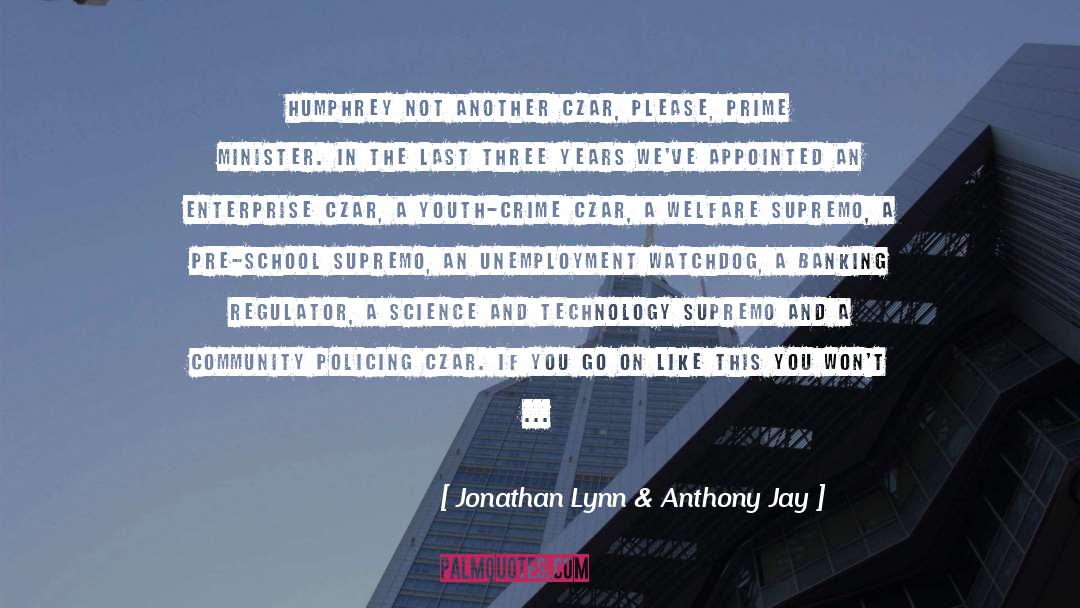 Jonathan Anthony Burkett quotes by Jonathan Lynn & Anthony Jay