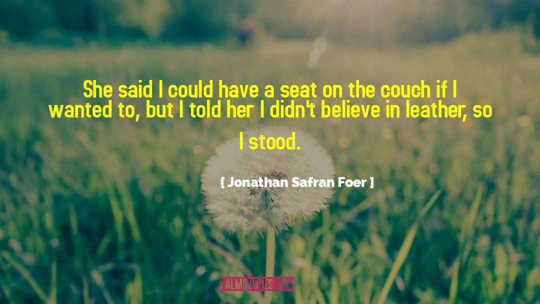 Jonathan Dunne quotes by Jonathan Safran Foer