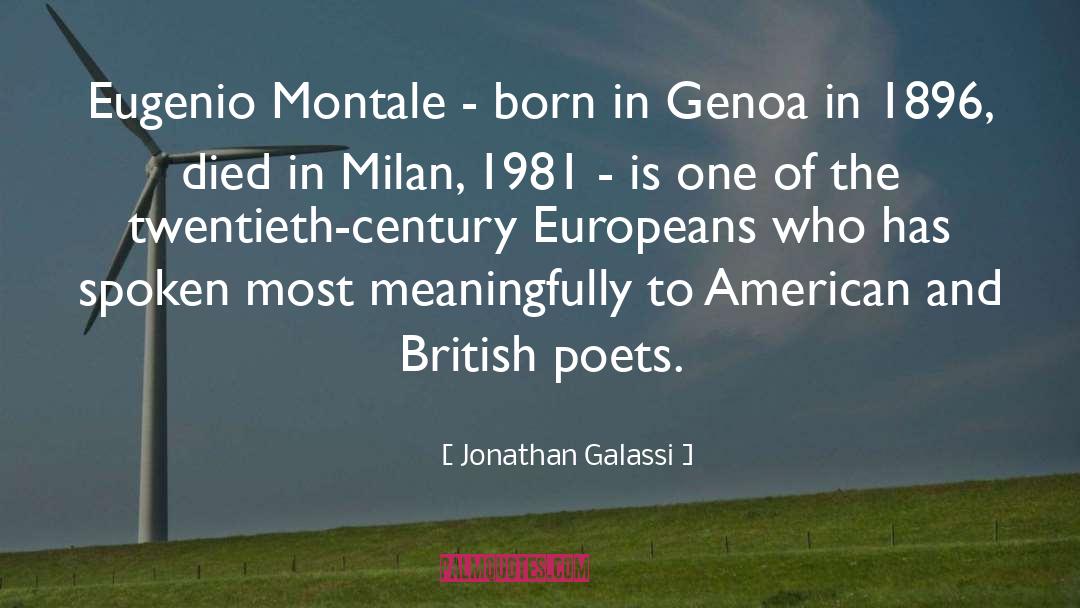 Jonathan quotes by Jonathan Galassi