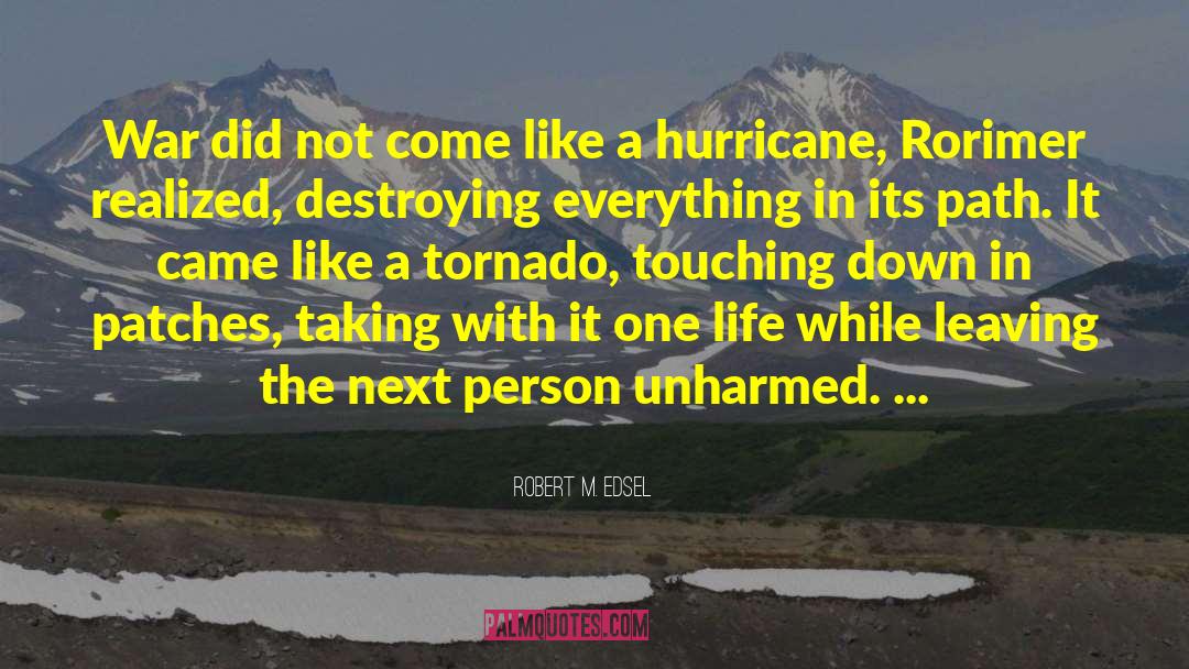 Joplin Tornado quotes by Robert M. Edsel