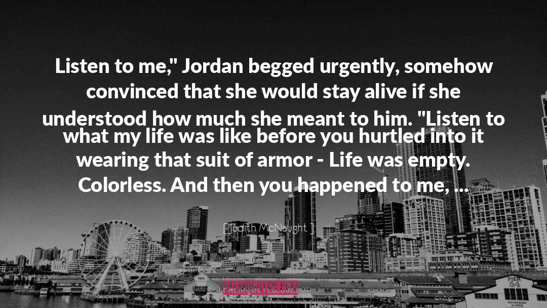 Jordan quotes by Judith McNaught