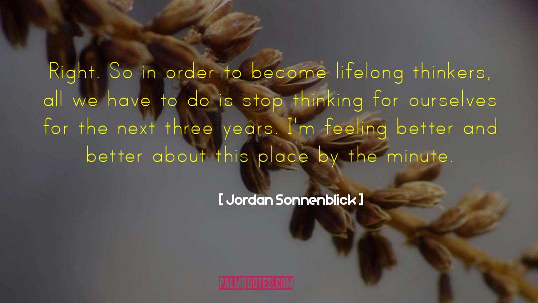 Jordan Sonnenblick quotes by Jordan Sonnenblick