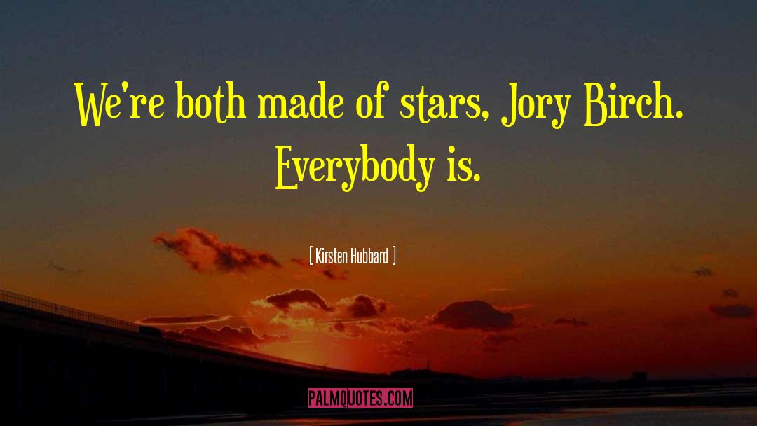 Jory quotes by Kirsten Hubbard