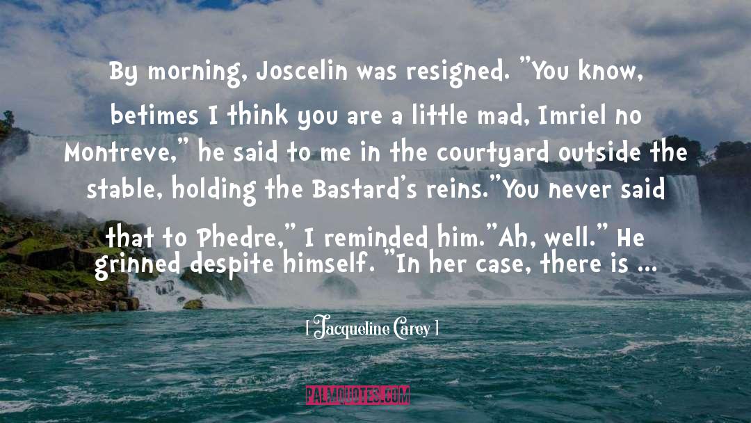 Joscelin quotes by Jacqueline Carey