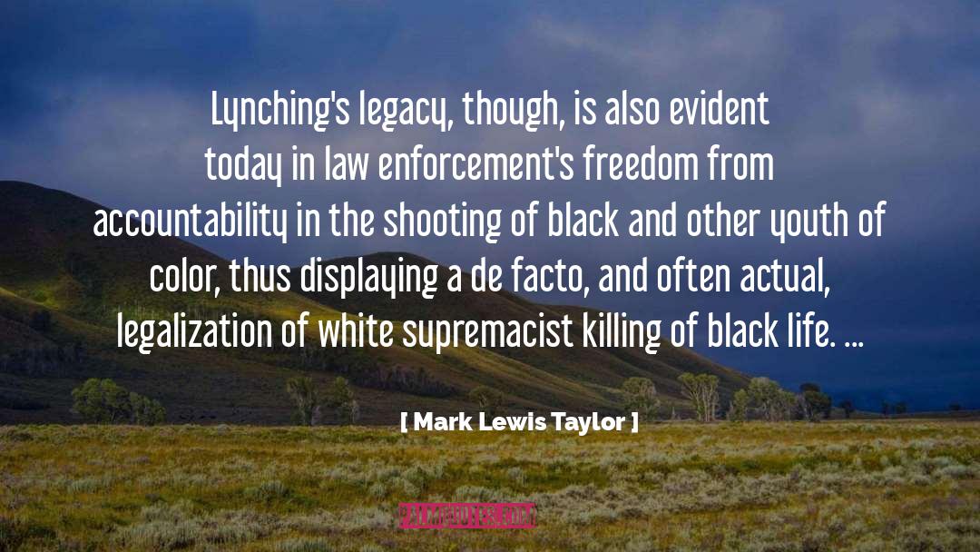 Joseph Black quotes by Mark Lewis Taylor