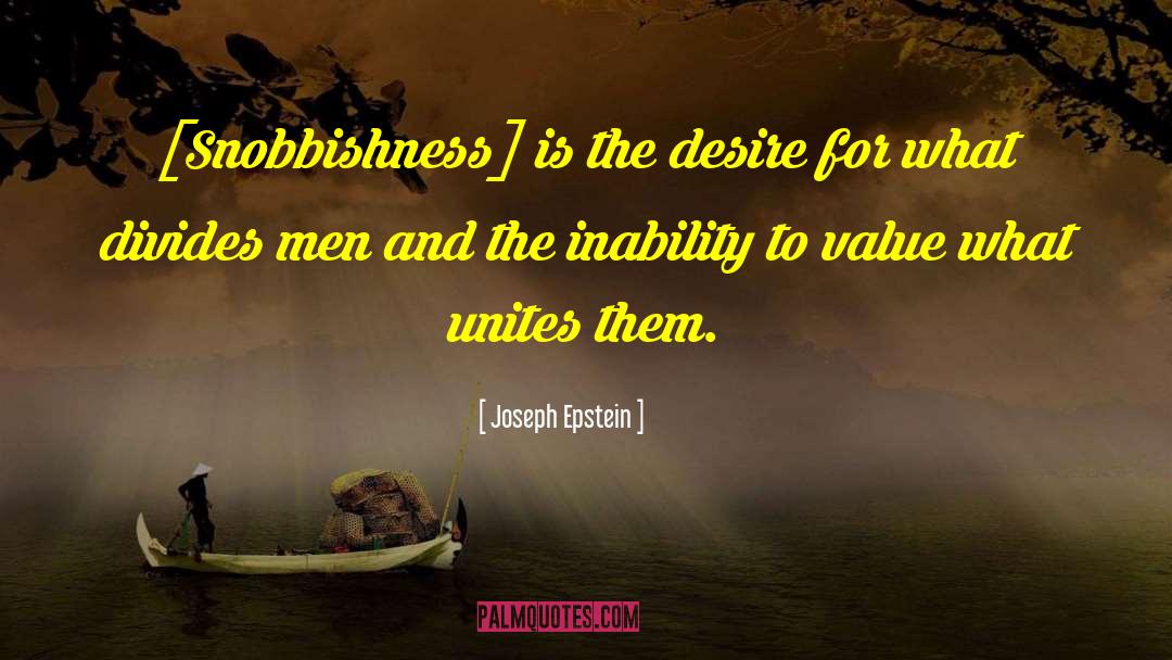 Joseph Morelli quotes by Joseph Epstein