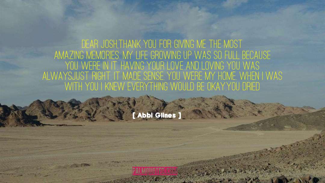 Josh Gibson quotes by Abbi Glines