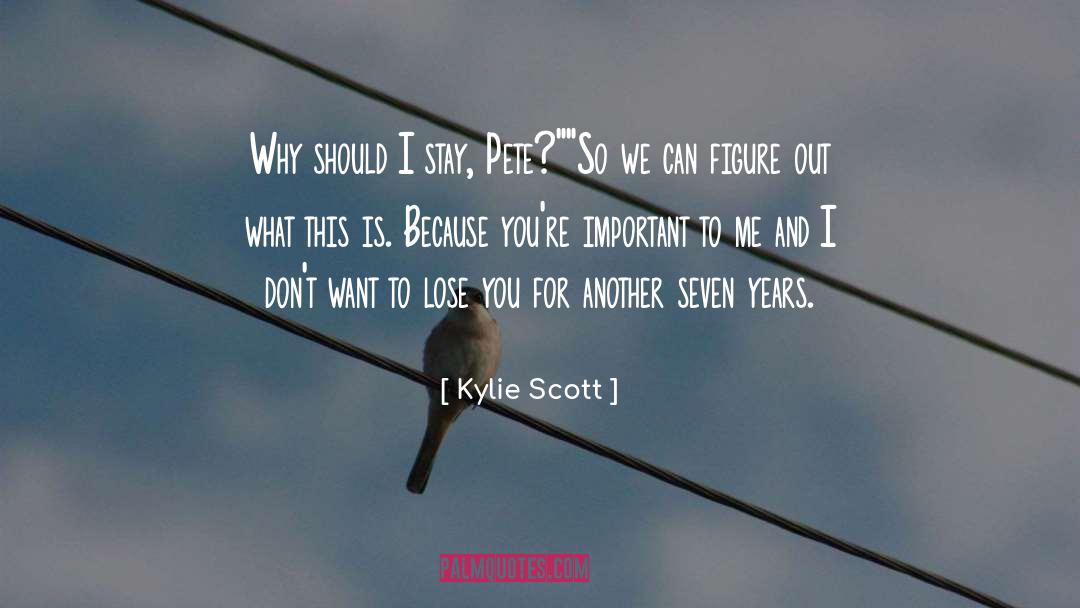 Josh Scott quotes by Kylie Scott