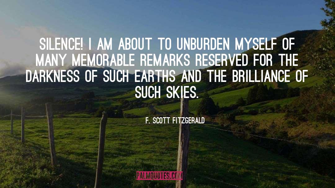 Josh Scott quotes by F. Scott Fitzgerald