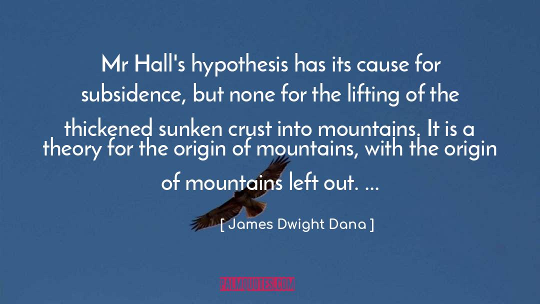 Joshing Origin quotes by James Dwight Dana