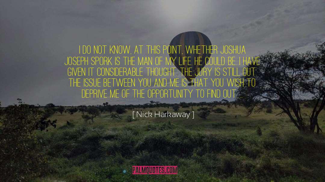 Joshua Kennon quotes by Nick Harkaway