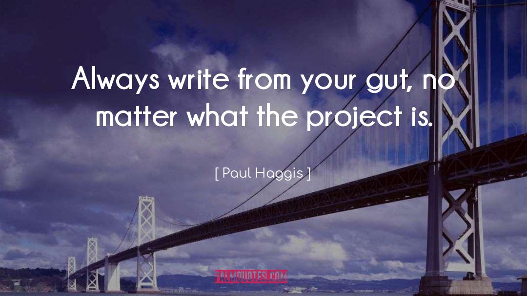 Joshua Project quotes by Paul Haggis