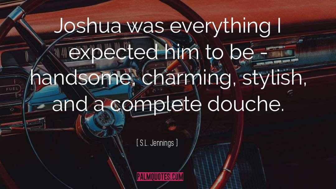 Joshua Templeman quotes by S.L. Jennings