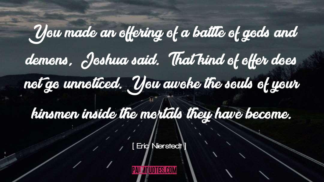 Joshua Wasserstein quotes by Eric Nierstedt