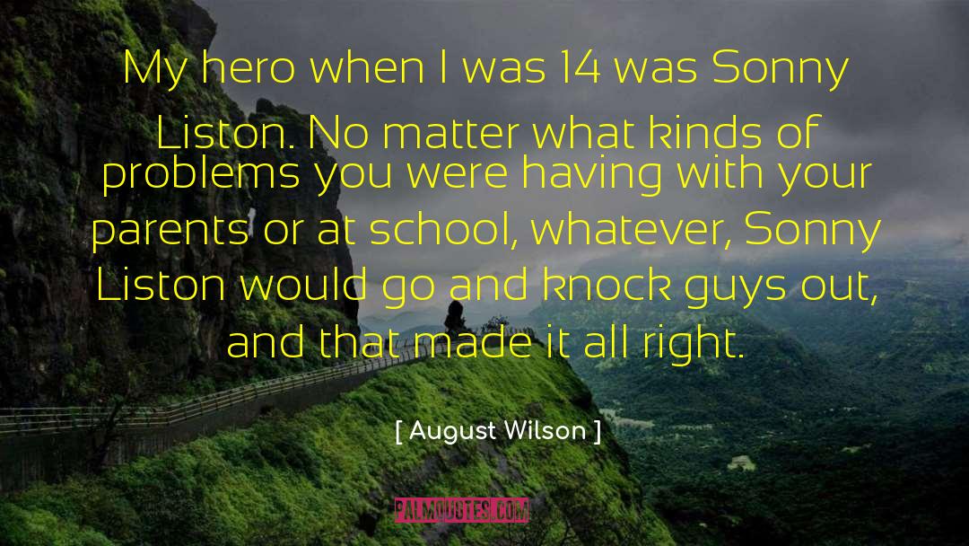 Joshua Wilson quotes by August Wilson