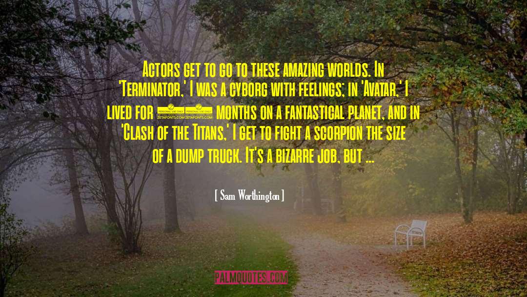 Josiah Worthington quotes by Sam Worthington