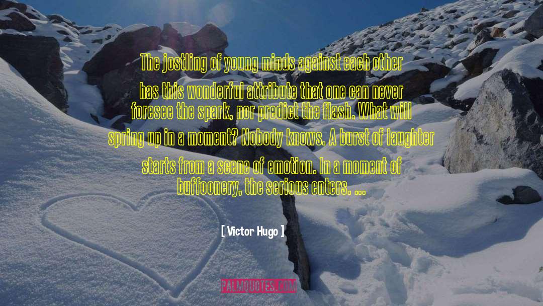 Jostling quotes by Victor Hugo