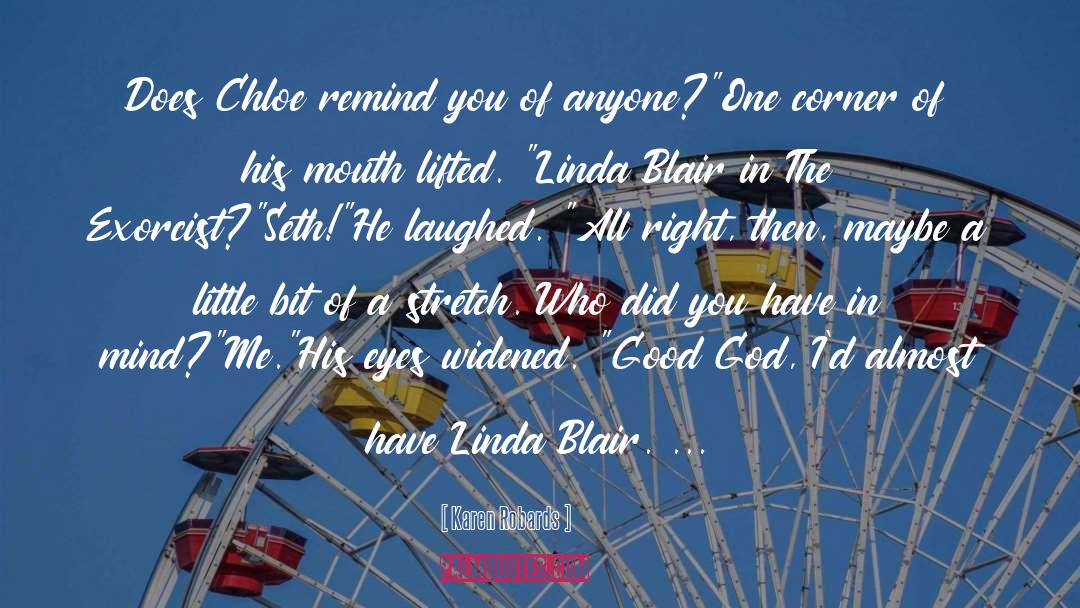 Jouaneh Linda quotes by Karen Robards