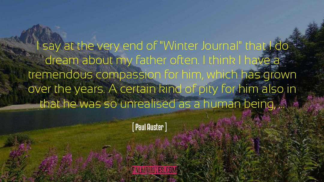Journal April 17 quotes by Paul Auster