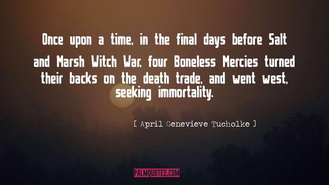Journal April 17 quotes by April Genevieve Tucholke