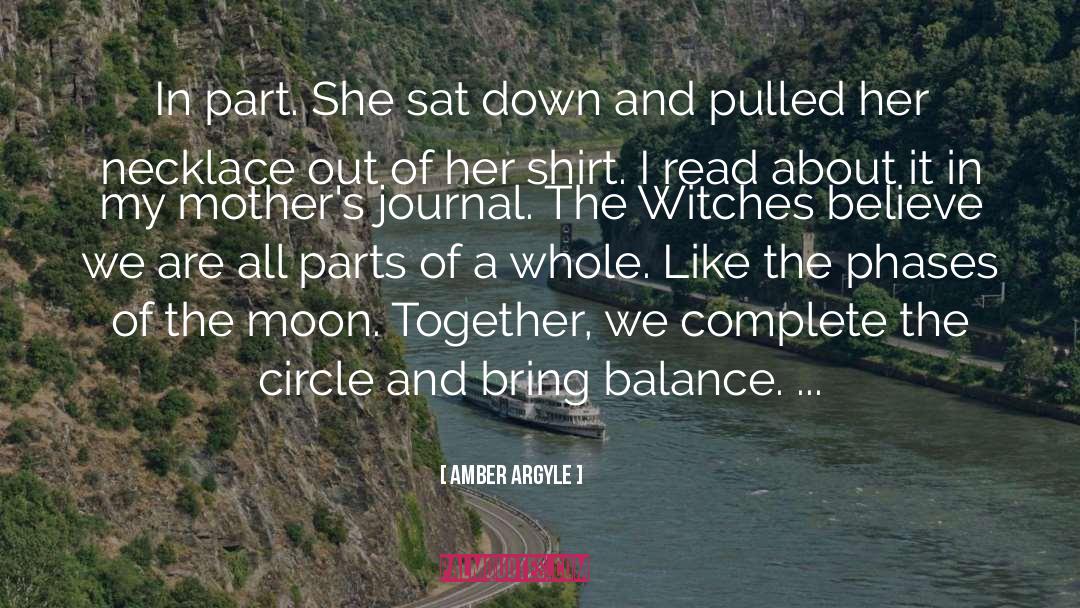 Journal quotes by Amber Argyle