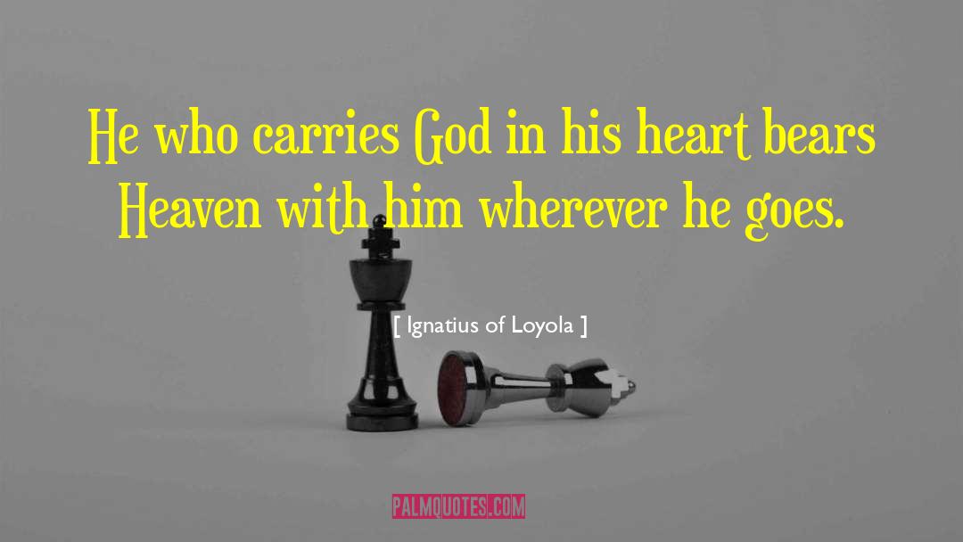 Journaling With God quotes by Ignatius Of Loyola