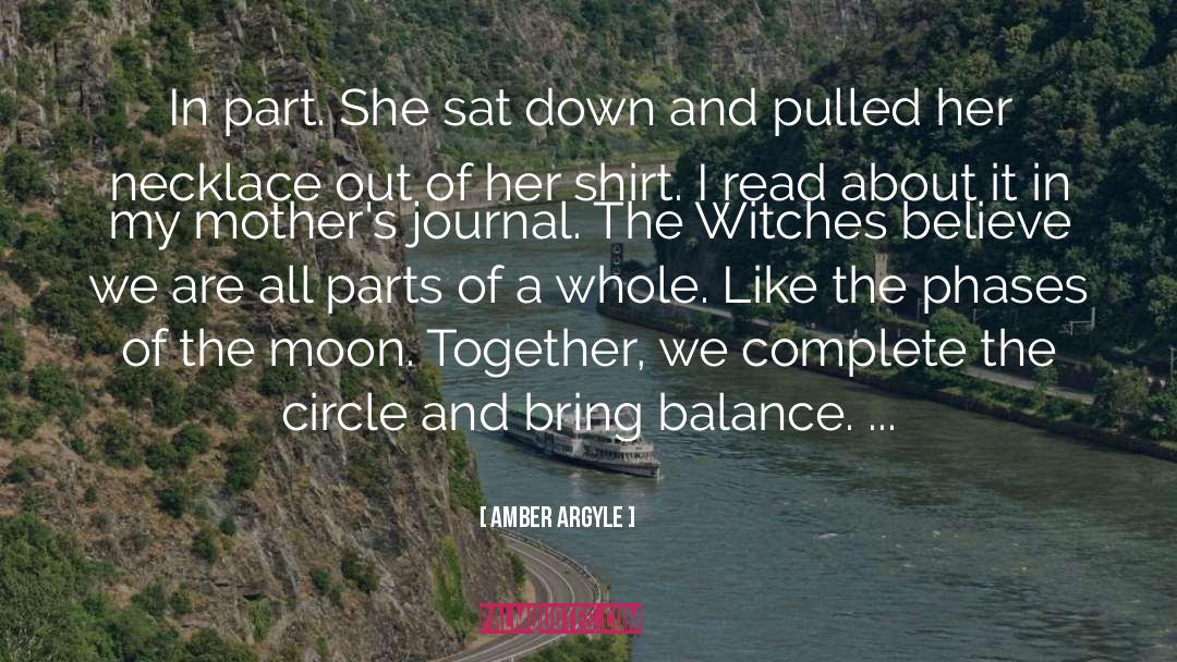 Journals quotes by Amber Argyle