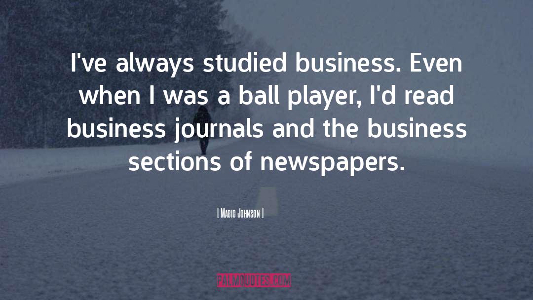 Journals quotes by Magic Johnson