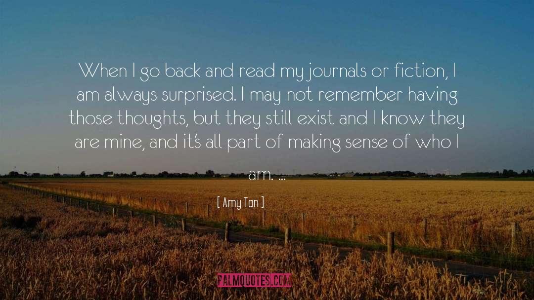 Journals quotes by Amy Tan