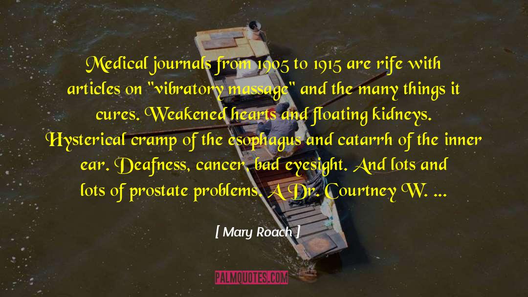 Journals With quotes by Mary Roach