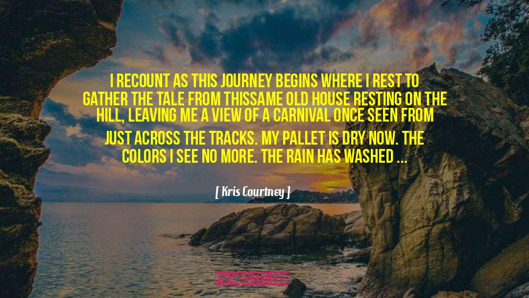 Journey Begins quotes by Kris Courtney