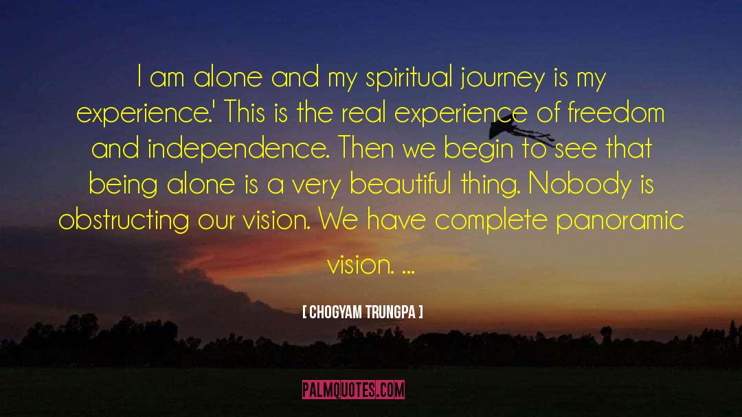 Journey Destination quotes by Chogyam Trungpa