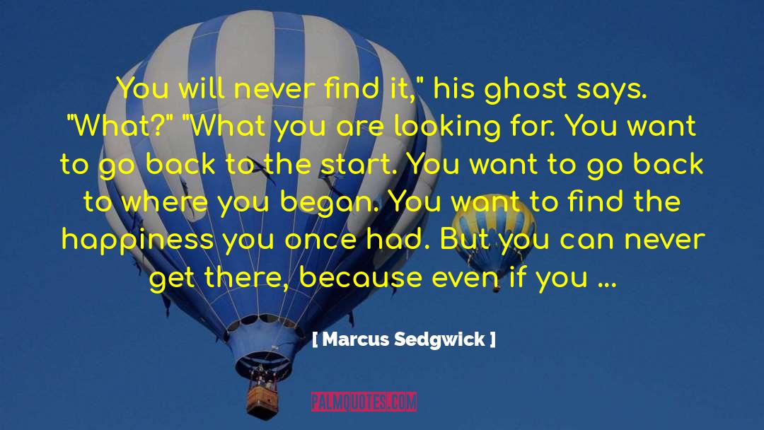 Journey Destination quotes by Marcus Sedgwick