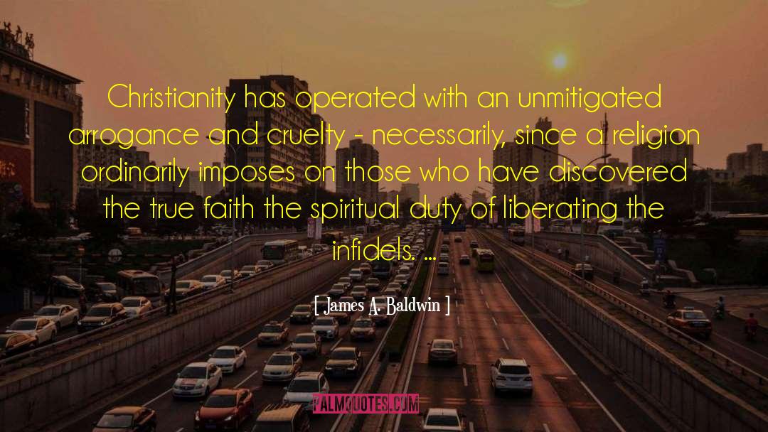 Journey Of Faith quotes by James A. Baldwin