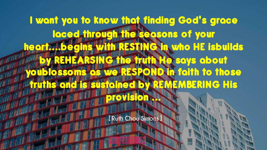 Journey Of Faith quotes by Ruth Chou Simons