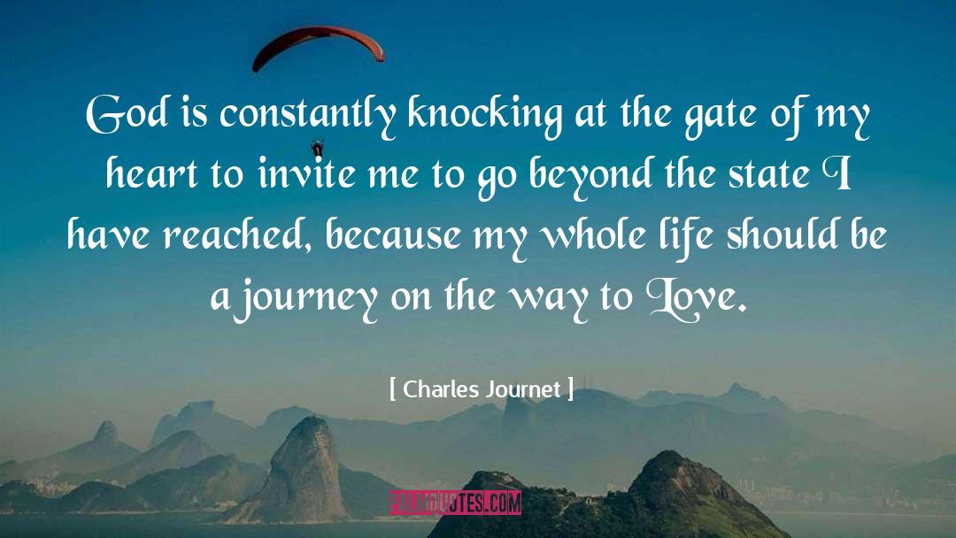 Journey To Yourself quotes by Charles Journet